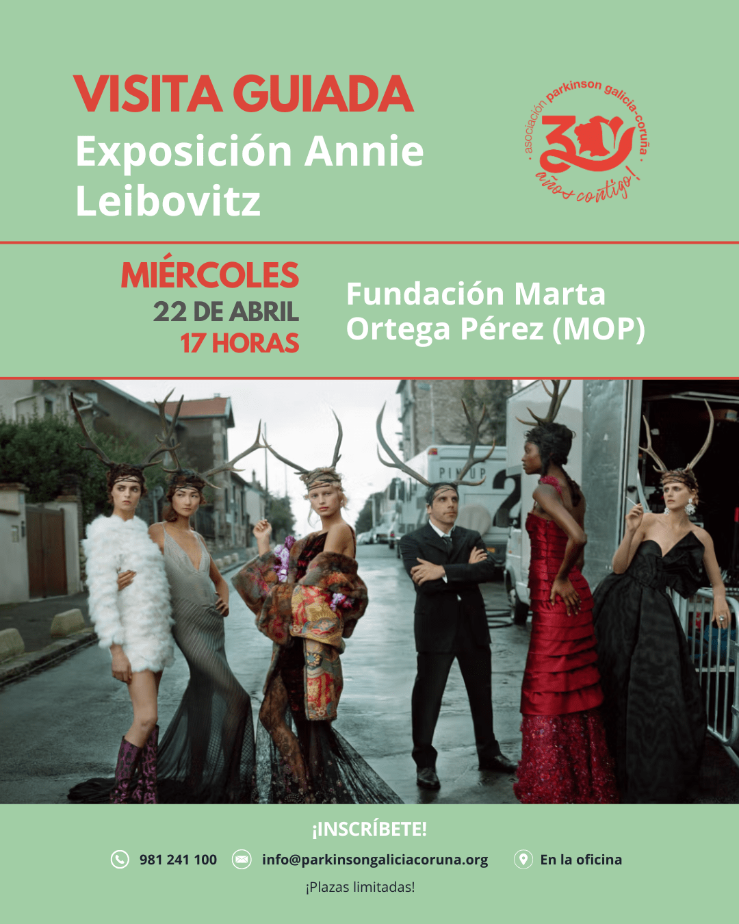 Visita guiada: Exposición Annie Leibovitz en la Fundación MOP