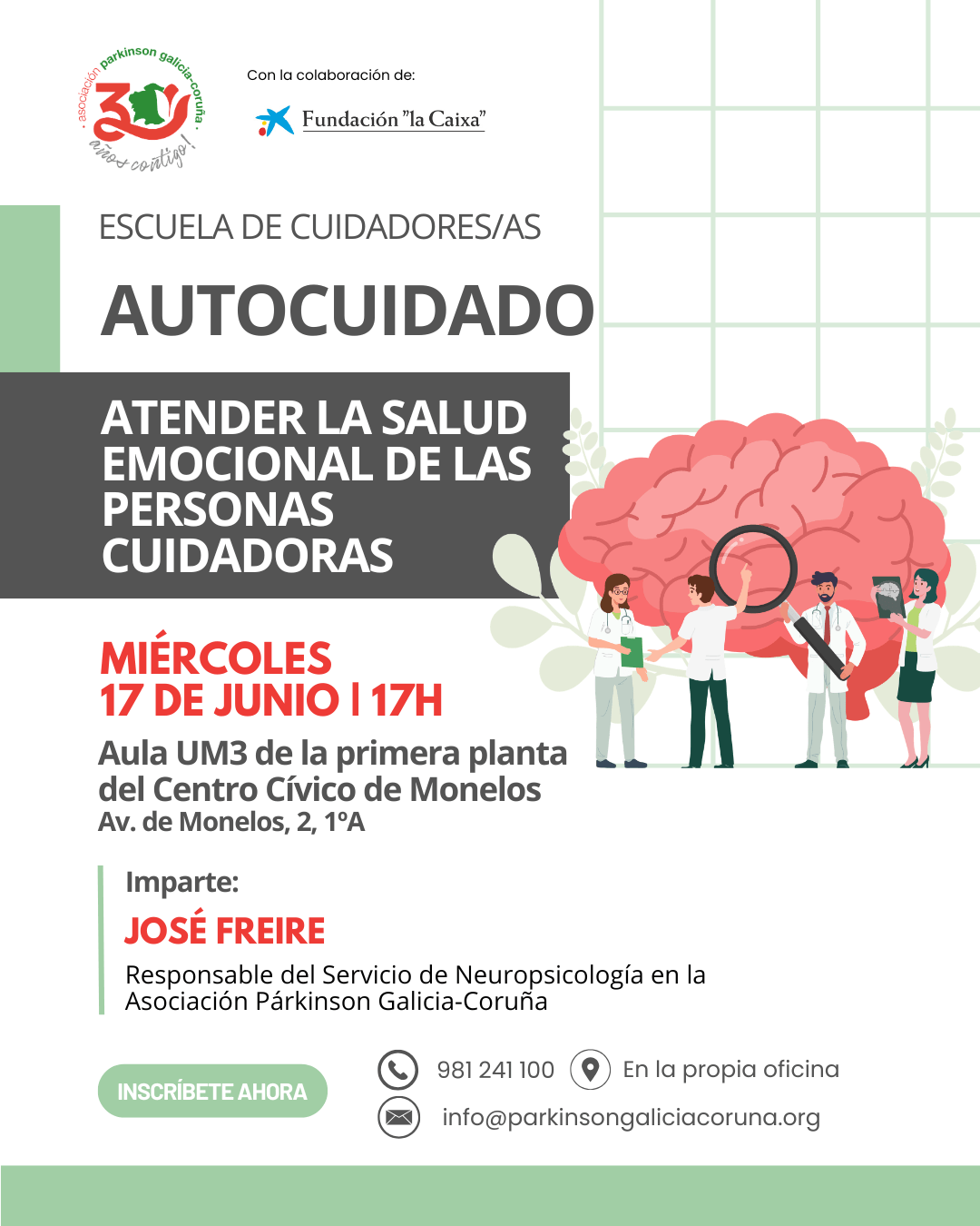 Escuela de cuidadores/as | “Autocuidado: atender la salud emocional de las personas cuidadoras”
